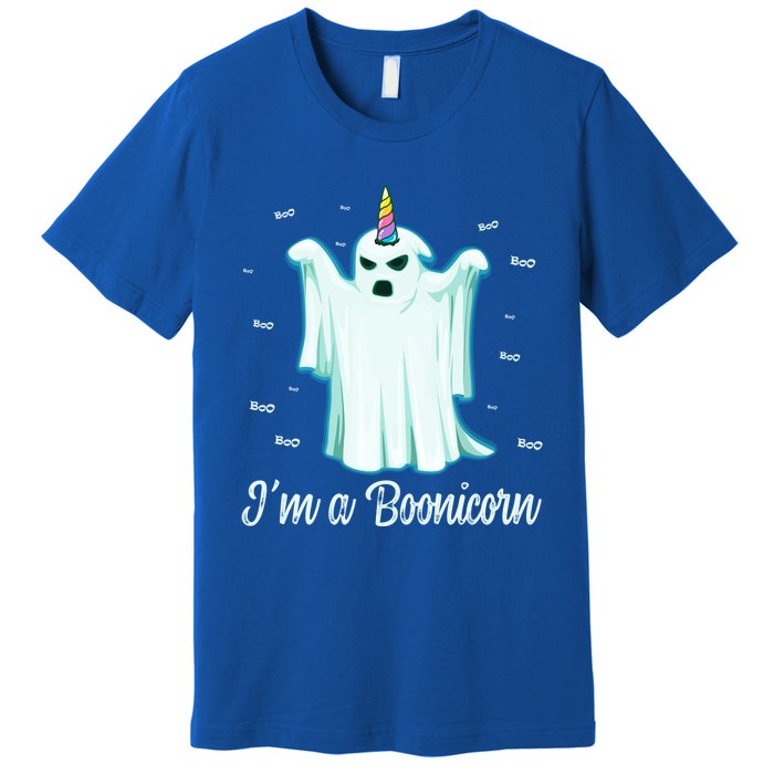 Im A Boonicorn Cute Halloween Gift Funny Ghost Unicorn Meaningful Gift Premium T-Shirt