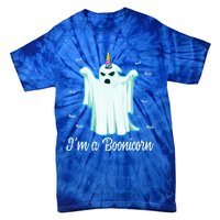 Im A Boonicorn Cute Halloween Gift Funny Ghost Unicorn Meaningful Gift Tie-Dye T-Shirt