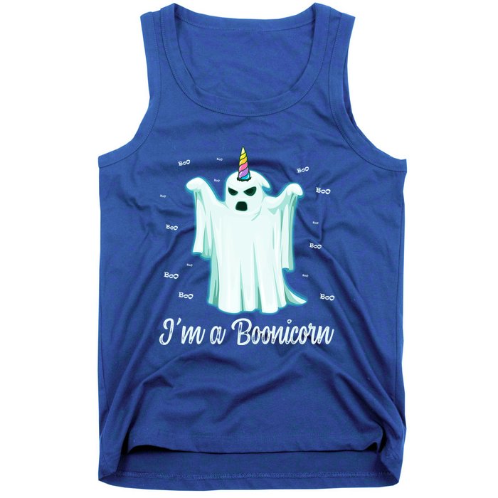 Im A Boonicorn Cute Halloween Gift Funny Ghost Unicorn Meaningful Gift Tank Top