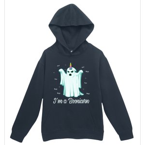 Im A Boonicorn Cute Halloween Gift Funny Ghost Unicorn Meaningful Gift Urban Pullover Hoodie