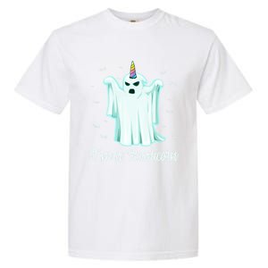 Im A Boonicorn Cute Halloween Gift Funny Ghost Unicorn Meaningful Gift Garment-Dyed Heavyweight T-Shirt