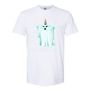 Im A Boonicorn Cute Halloween Gift Funny Ghost Unicorn Meaningful Gift Softstyle CVC T-Shirt