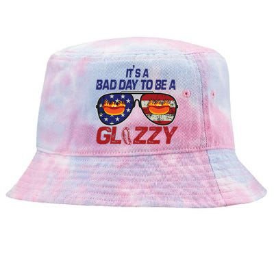 Its A Bad Day To Be A Glizzy Funny Hotdog Tie-Dyed Bucket Hat