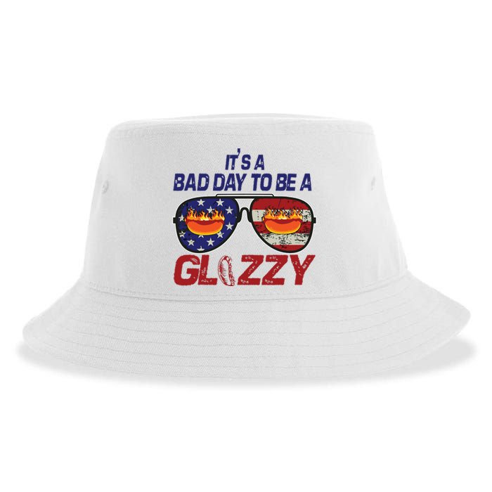 Its A Bad Day To Be A Glizzy Funny Hotdog Sustainable Bucket Hat