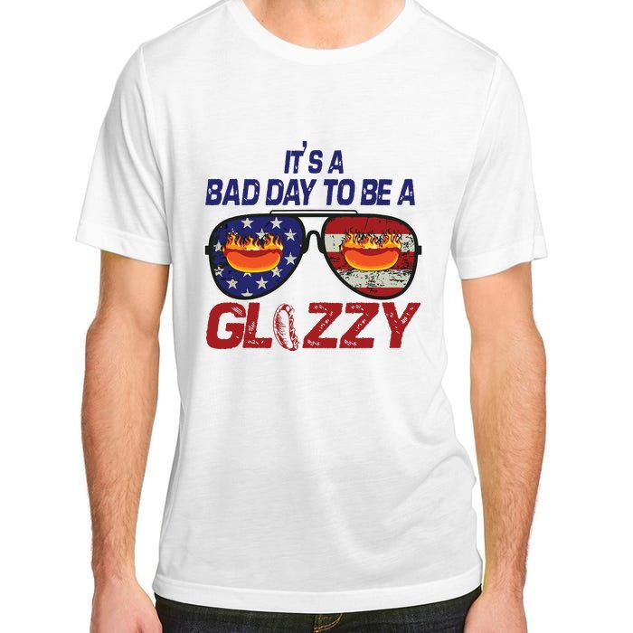 Its A Bad Day To Be A Glizzy Funny Hotdog Adult ChromaSoft Performance T-Shirt