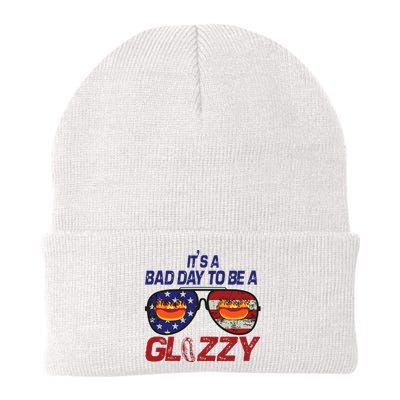 Its A Bad Day To Be A Glizzy Funny Hotdog Knit Cap Winter Beanie