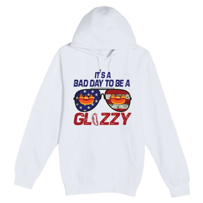 Its A Bad Day To Be A Glizzy Funny Hotdog Premium Pullover Hoodie