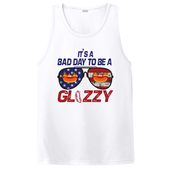 Its A Bad Day To Be A Glizzy Funny Hotdog PosiCharge Competitor Tank