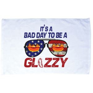 Its A Bad Day To Be A Glizzy Funny Hotdog Microfiber Hand Towel