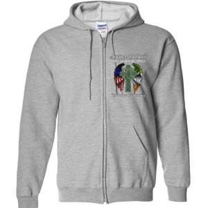 Irish American By Birth Irish By Blood St Patricks Day Full Zip Hoodie