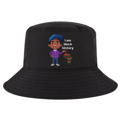 I Am Black History Black Ancestry African American Gift Cool Comfort Performance Bucket Hat