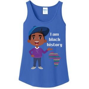 I Am Black History Black Ancestry African American Gift Ladies Essential Tank