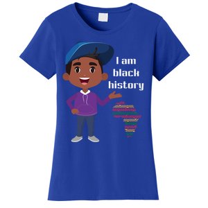 I Am Black History Black Ancestry African American Gift Women's T-Shirt