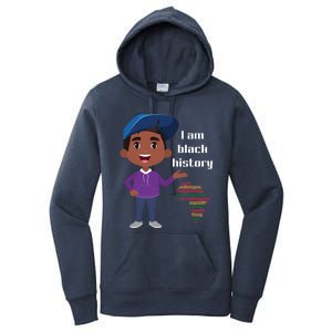 I Am Black History Black Ancestry African American Gift Women's Pullover Hoodie