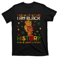 I Am Black History Month African American T-Shirt