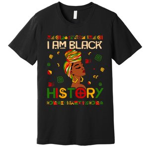 I Am Black History Month African American Premium T-Shirt