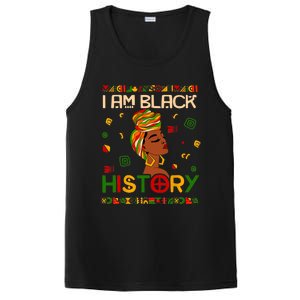 I Am Black History Month African American PosiCharge Competitor Tank