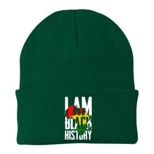 I Am Black History Black History Month Funny Gift Knit Cap Winter Beanie