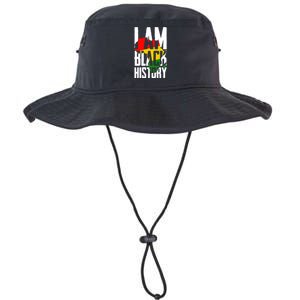 I Am Black History Black History Month Funny Gift Legacy Cool Fit Booney Bucket Hat