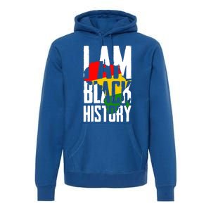 I Am Black History Black History Month Funny Gift Premium Hoodie