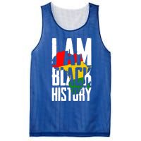 I Am Black History Black History Month Funny Gift Mesh Reversible Basketball Jersey Tank