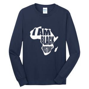 I Am Black History Month African American Pride Celebration Tall Long Sleeve T-Shirt