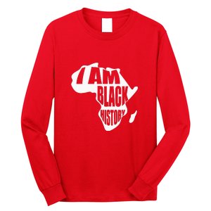 I Am Black History Month African American Pride Celebration Long Sleeve Shirt