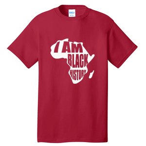 I Am Black History Month African American Pride Celebration Tall T-Shirt