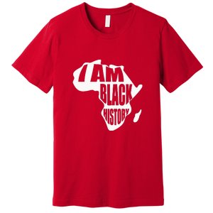 I Am Black History Month African American Pride Celebration Premium T-Shirt