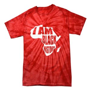 I Am Black History Month African American Pride Celebration Tie-Dye T-Shirt