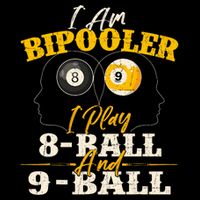 I Am Bipooler Snooker Game Billiards Lover Pool Player Daily Commute Backpack