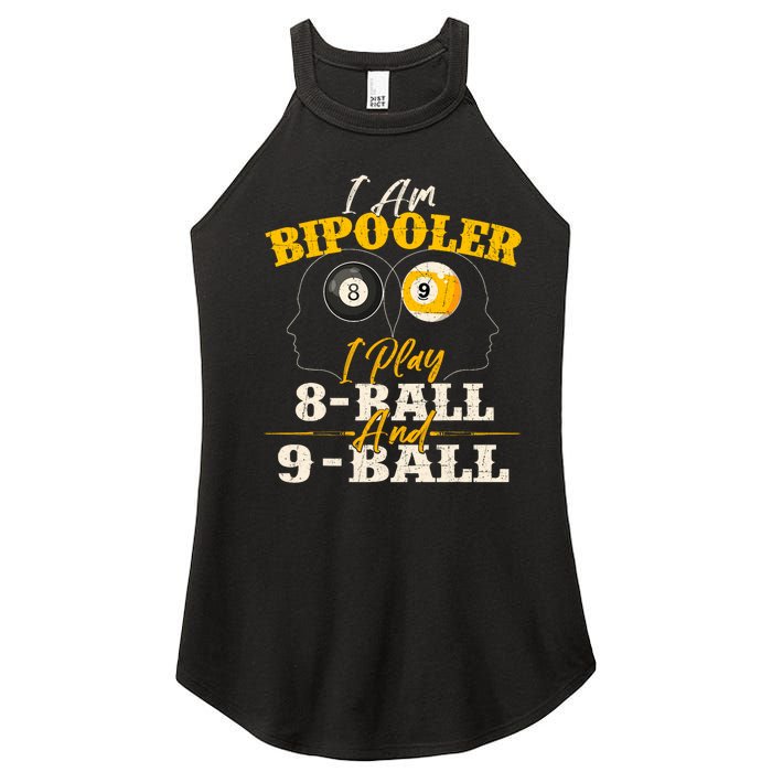 I Am Bipooler Snooker Game Billiards Lover Pool Player Women's Perfect Tri Rocker Tank