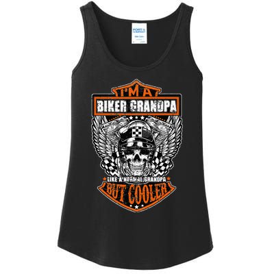 Im A Biker Grandpa Like A Normal Grandpa But Cooler Gifts Ladies Essential Tank