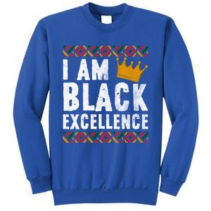 I Am Black Excellence Cute Gift African American Black History Gift Sweatshirt