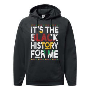 I Am Black History Month African American Pride Celebration Performance Fleece Hoodie