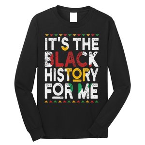 I Am Black History Month African American Pride Celebration Long Sleeve Shirt