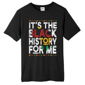 I Am Black History Month African American Pride Celebration Tall Fusion ChromaSoft Performance T-Shirt