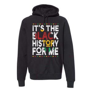 I Am Black History Month African American Pride Celebration Premium Hoodie