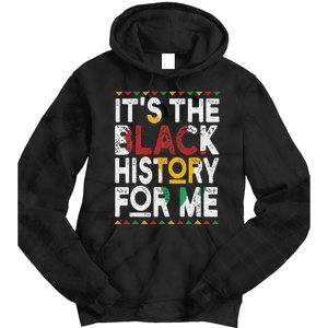 I Am Black History Month African American Pride Celebration Tie Dye Hoodie