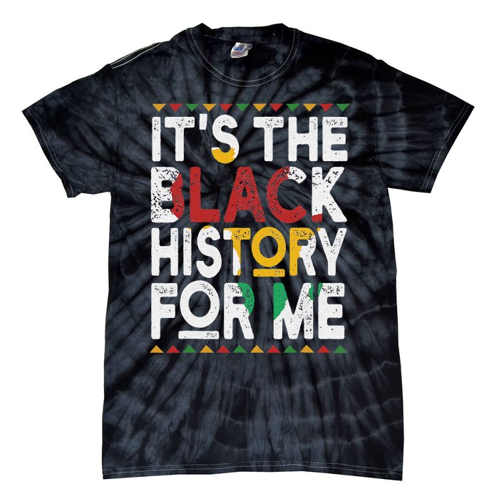 I Am Black History Month African American Pride Celebration Tie-Dye T-Shirt