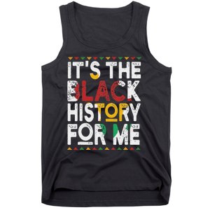 I Am Black History Month African American Pride Celebration Tank Top