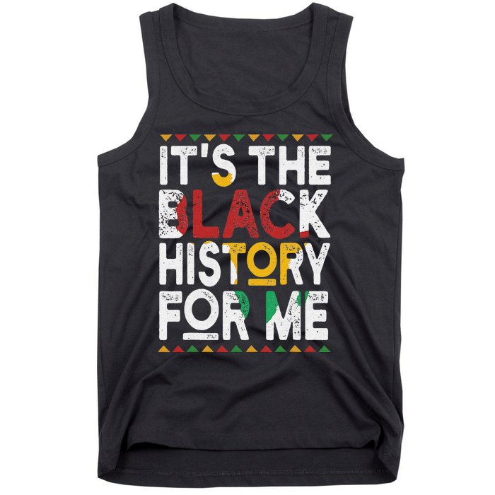 I Am Black History Month African American Pride Celebration Tank Top