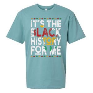 I Am Black History Month African American Pride Celebration Sueded Cloud Jersey T-Shirt