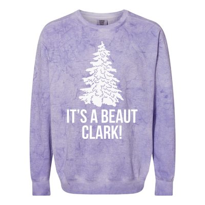 It's A Beaut Clark! Classic Colorblast Crewneck Sweatshirt