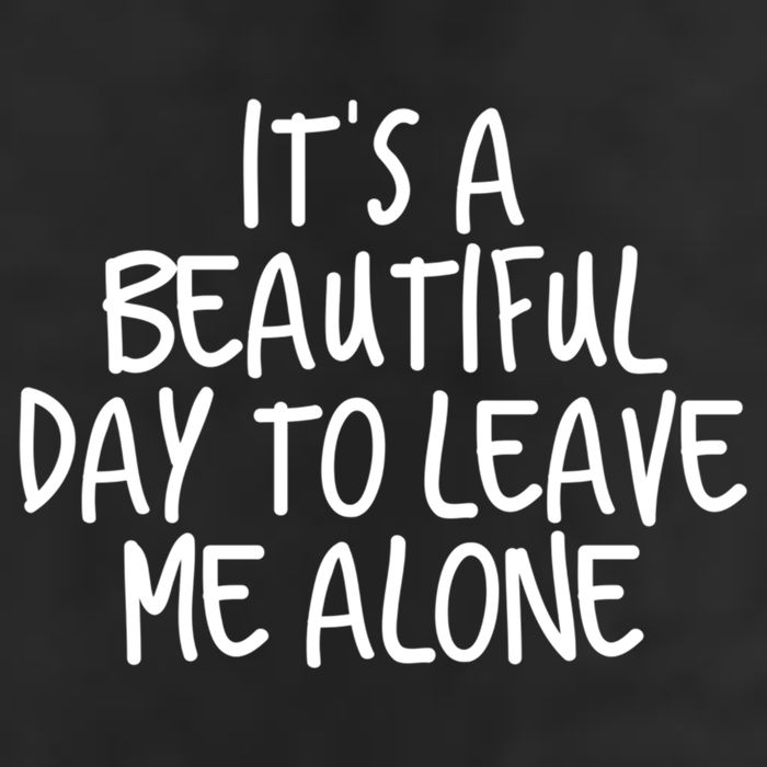 Its A Beautiful Day To Leave Me Alone Meaningful Gift And Gift 11oz C Handle Ceramic Mug