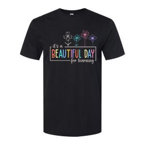 It's a Beautiful Day For Learning Teacher Students  Softstyle CVC T-Shirt