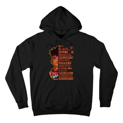 I Am Black History Month Boy African American Hoodie