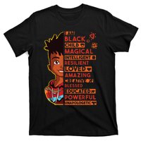 I Am Black History Month Boy African American T-Shirt