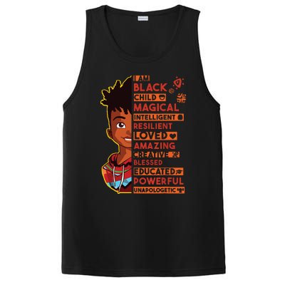 I Am Black History Month Boy African American PosiCharge Competitor Tank