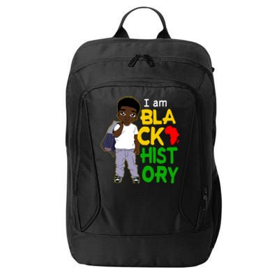 I Am Black History Great Gift I Am African American Gift City Backpack